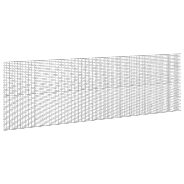 Gabion cu sârmă de 3,5 mm și plasă de 5x5 cm 650x10x200 cm WALTI