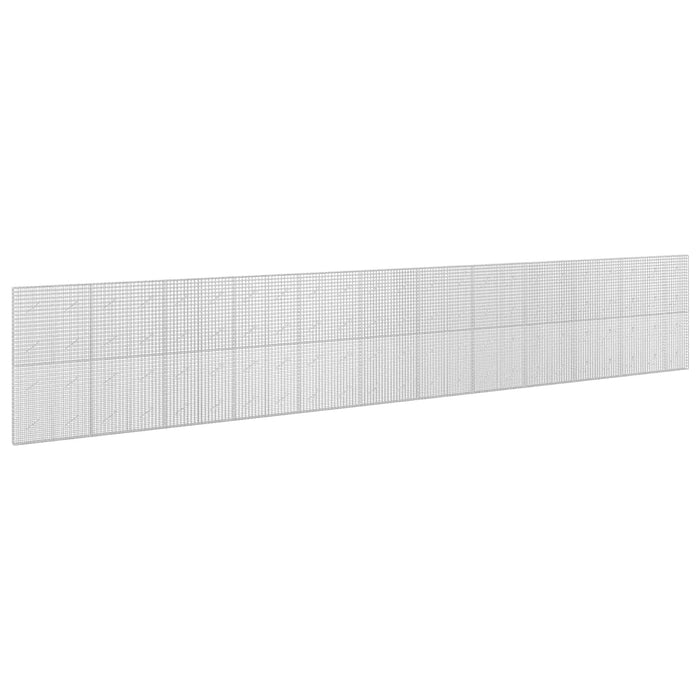 Gabion cu sârmă de 3,5 mm și plasă de 5x5 cm 1150x10x200 cm WALTI