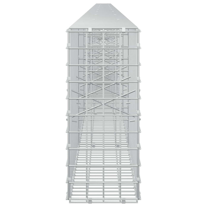 Gabion cu sârmă de 3,5 mm și plasă de 5x5 cm 1000x20x50 cm WALTI