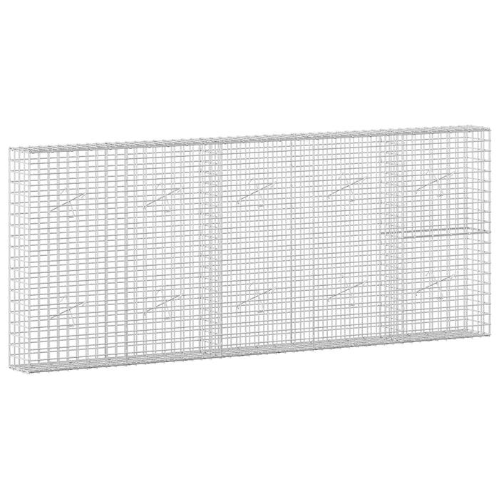 Gabion cu sârmă de 3,5 mm și plasă de 5x5 cm 250x20x100 cm WALTI