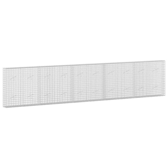 Gabion cu sârmă de 3,5 mm și plasă de 5x5 cm 500x20x100 cm WALTI