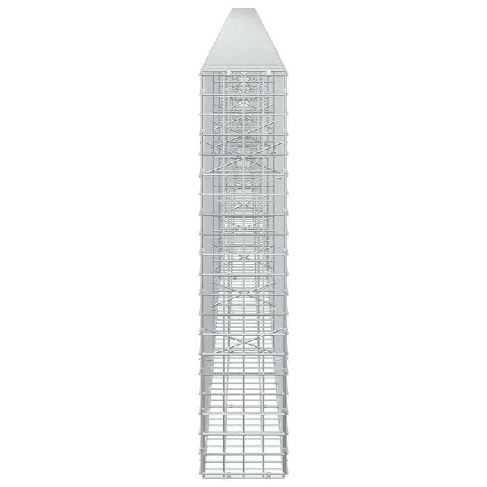 Gabion cu sârmă de 3,5 mm și plasă de 5x5 cm 800x20x100 cm WALTI