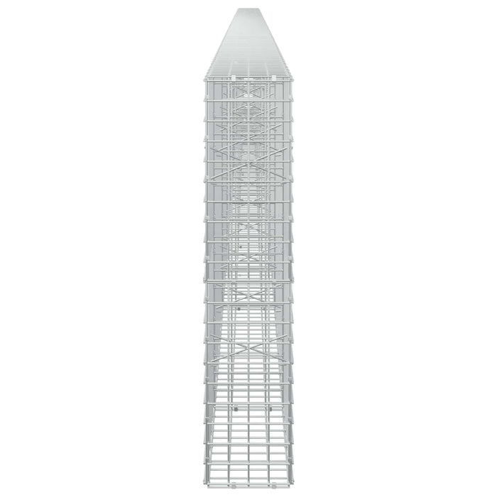 Gabion cu sârmă de 3,5 mm și plasă de 5x5 cm 850x20x100 cm WALTI