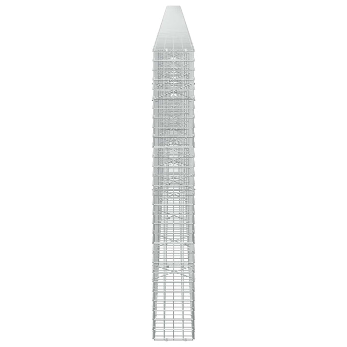 Gabion cu sârmă de 3,5 mm și plasă de 5x5 cm 800x20x150 cm WALTI