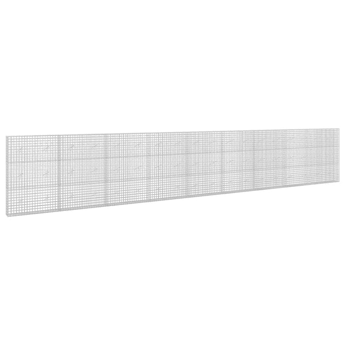 Gabion cu sârmă de 3,5 mm și plasă de 5x5 cm 900x20x150 cm WALTI