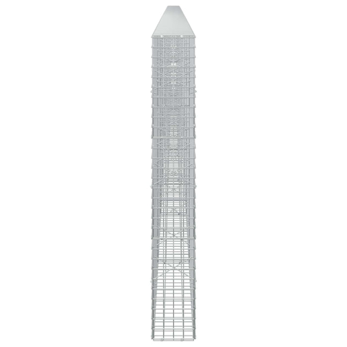Gabion cu sârmă de 3,5 mm și plasă de 5x5 cm 900x20x150 cm WALTI
