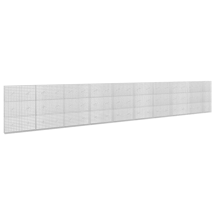 Gabion cu sârmă de 3,5 mm și plasă de 5x5 cm 950x20x150 cm WALTI