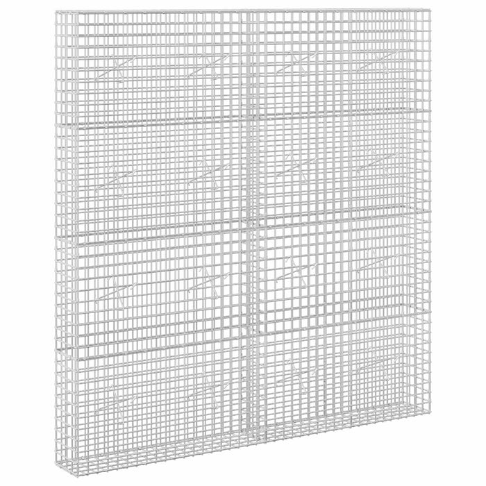 Gabion cu sârmă de 3,5 mm și plasă de 5x5 cm 200x20x200 cm WALTI