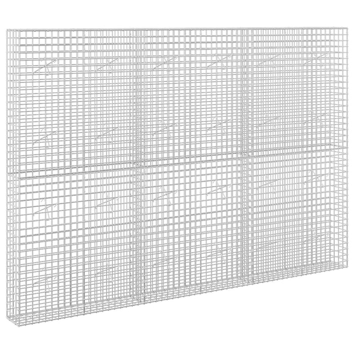 Gabion cu sârmă de 3,5 mm și plasă de 5x5 cm 300x20x200 cm WALTI