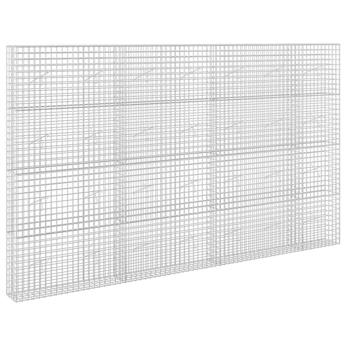 Gabion cu sârmă de 3,5 mm și plasă de 5x5 cm 350x20x200 cm WALTI