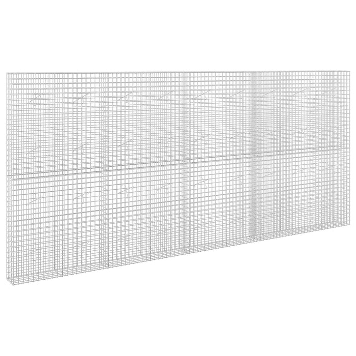 Gabion cu sârmă de 3,5 mm și plasă de 5x5 cm 450x20x200 cm WALTI
