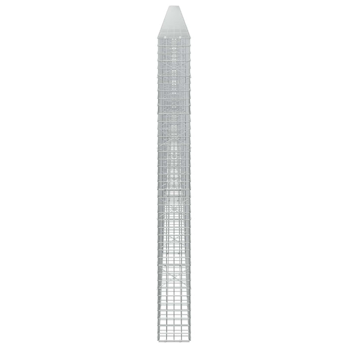 Gabion cu sârmă de 3,5 mm și plasă de 5x5 cm 700x20x200 cm - WALTI WALTI