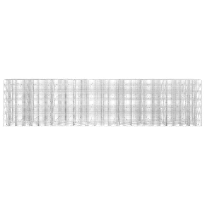 Gabion cu sârmă de 3,5 mm și plasă de 5x5 cm 850x20x200 cm WALTI