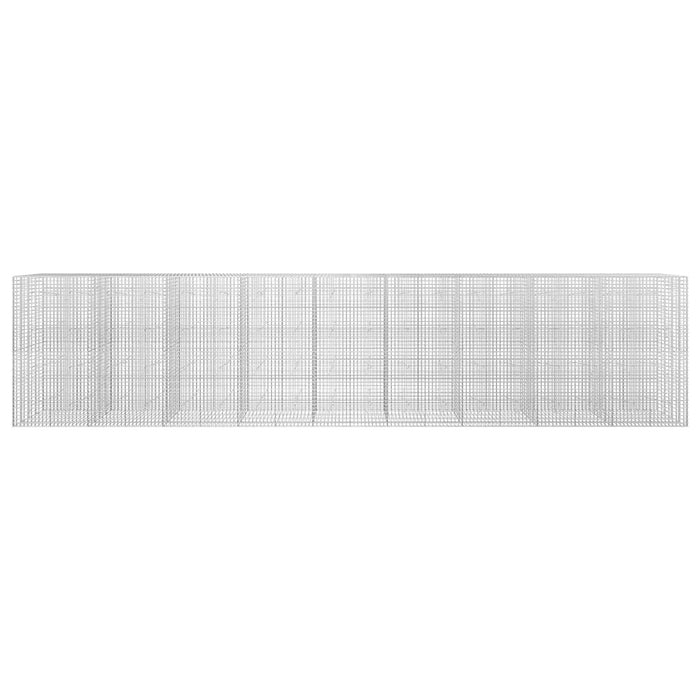 Gabion cu sârmă de 3,5 mm și plasă de 5x5 cm 900x20x200 cm WALTI