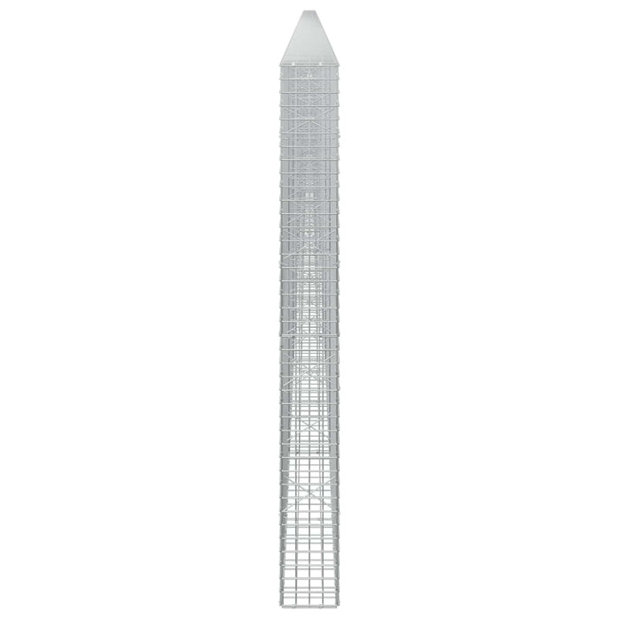 Gabion cu sârmă de 3,5 mm și plasă de 5x5 cm 1150x20x200 cm WALTI
