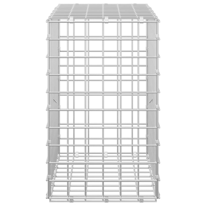 Gabion cu sârmă de 3,5 mm și plasă de 5x5 cm 50x30x50 cm WALTI