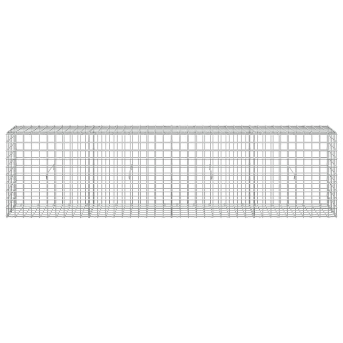 Gabion cu sârmă de 3,5 mm și plasă de 5x5 cm 200x30x50 cm WALTI