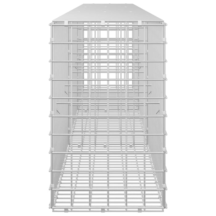 Gabion cu sârmă de 3,5 mm și plasă de 5x5 cm 300x30x50 cm WALTI