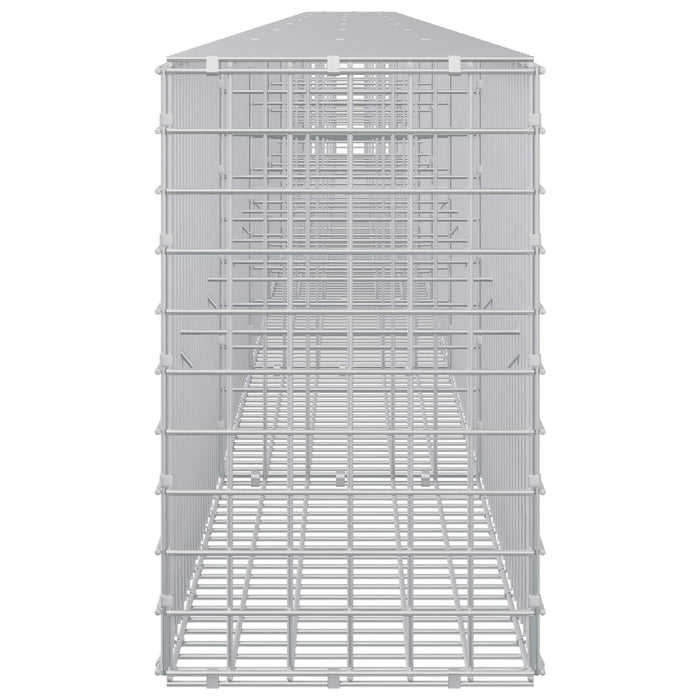 Gabion cu sârmă de 3,5 mm și plasă de 5x5 cm 750x30x50 cm WALTI