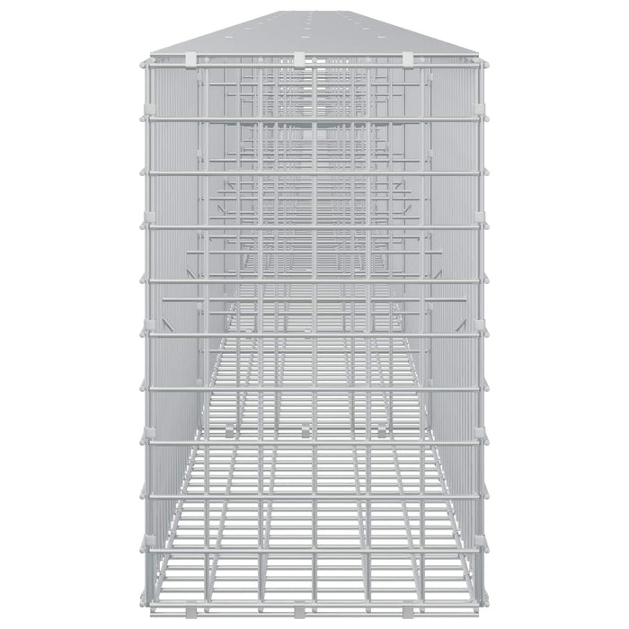 Gabion cu sârmă de 3,5 mm și plasă de 5x5 cm 900x30x50 cm WALTI