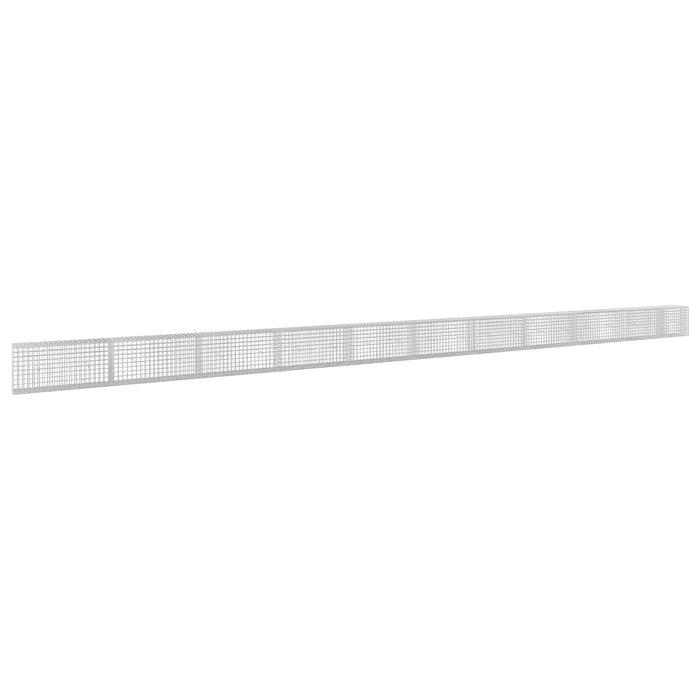 Gabion cu sârmă de 3,5 mm și plasă de 5x5 cm 1050x30x50 cm WALTI
