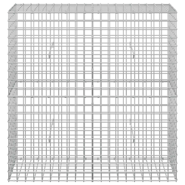 Gabion cu sârmă de 3,5 mm și plasă de 5x5 cm 100x30x100 cm WALTI