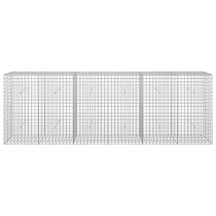 Gabion cu sârmă de 3,5 mm și plasă de 5x5 cm 300x30x100 cm WALTI
