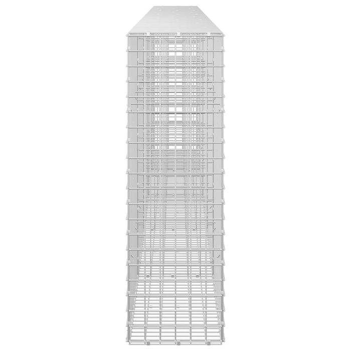 Gabion cu sârmă de 3,5 mm și plasă de 5x5 cm 500x30x100 cm WALTI