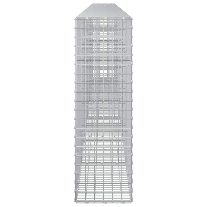 Gabion cu sârmă de 3,5 mm și plasă de 5x5 cm 650x30x100 cm WALTI