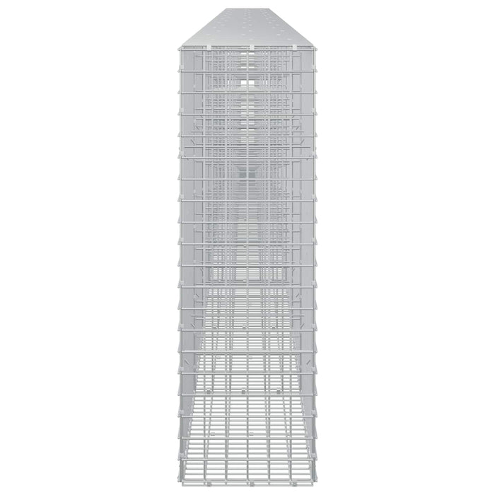 Gabion cu sârmă de 3,5 mm și plasă de 5x5 cm 900x30x100 cm WALTI
