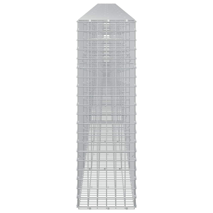 Gabion cu sârmă de 3,5 mm și plasă de 5x5 cm 950x30x100 cm WALTI
