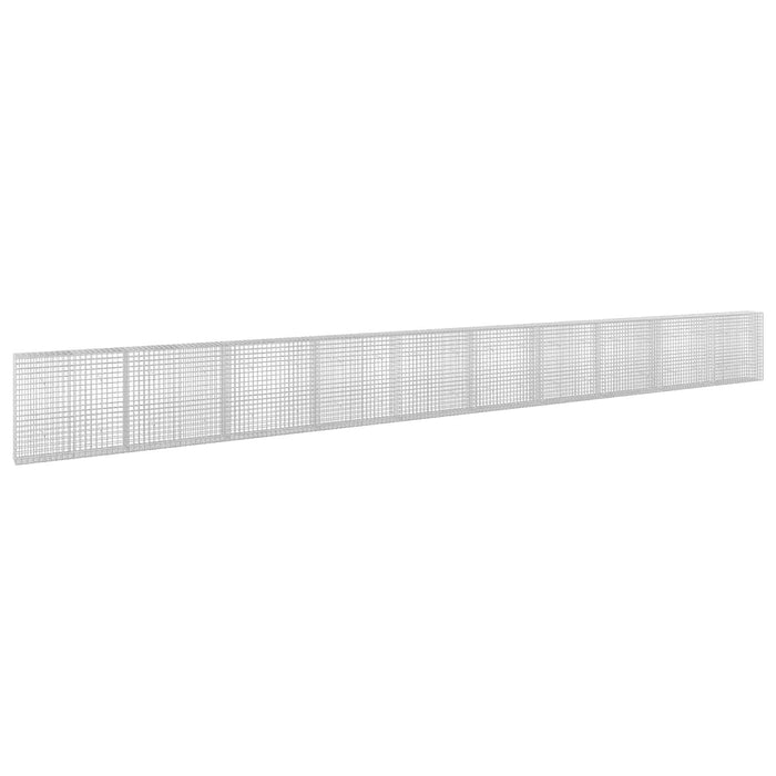 Gabion cu sârmă de 3,5 mm și plasă de 5x5 cm 1000x30x100 cm WALTI