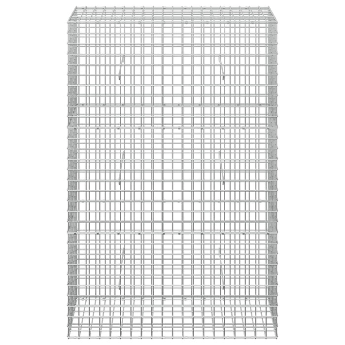 Gabion cu sârmă de 3,5 mm și plasă de 5x5 cm 100x30x150 cm WALTI