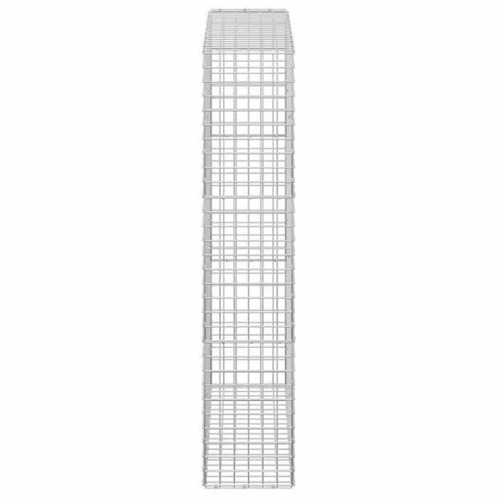 Gabion cu sârmă de 3,5 mm și plasă de 5x5 cm 100x30x150 cm WALTI