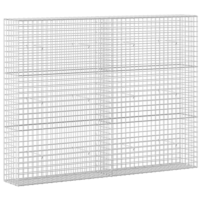 Gabion cu sârmă de 3,5 mm și plasă de 5x5 cm 200x30x150 cm WALTI
