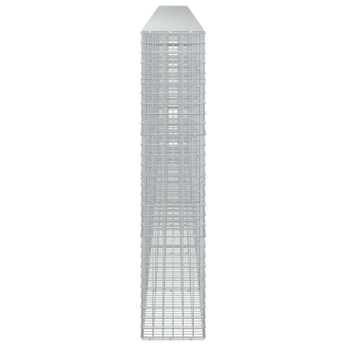Gabion cu sârmă de 3,5 mm și plasă de 5x5 cm 750x30x150 cm WALTI