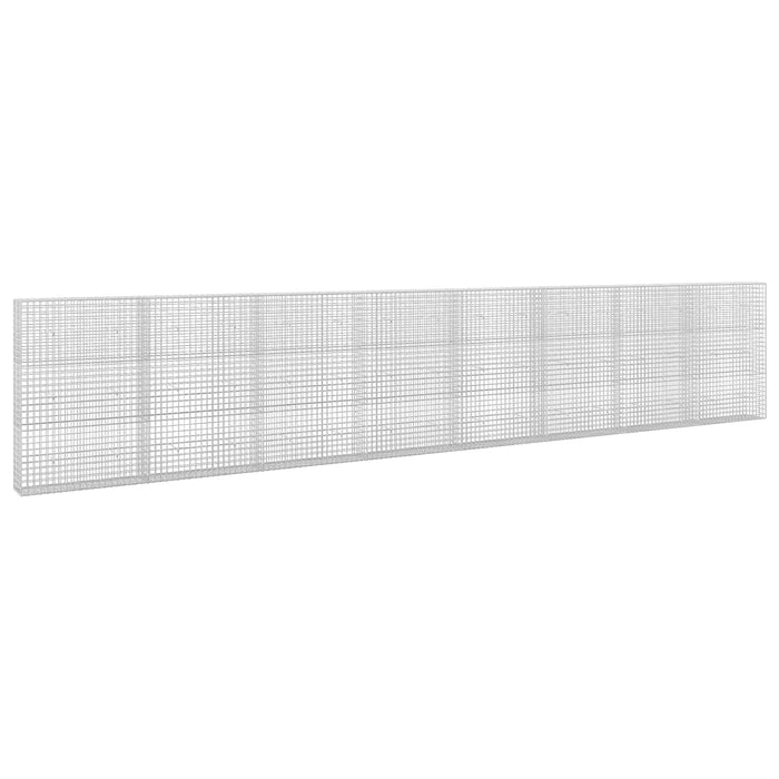 Gabion cu sârmă de 3,5 mm și plasă de 5x5 cm 800x30x150 cm WALTI