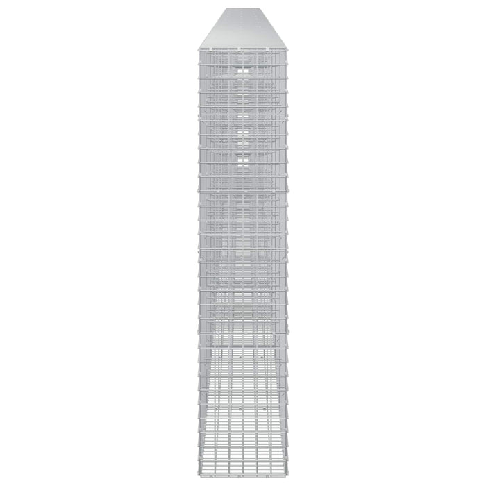 Gabion cu sârmă de 3,5 mm și plasă de 5x5 cm 950x30x150 cm WALTI