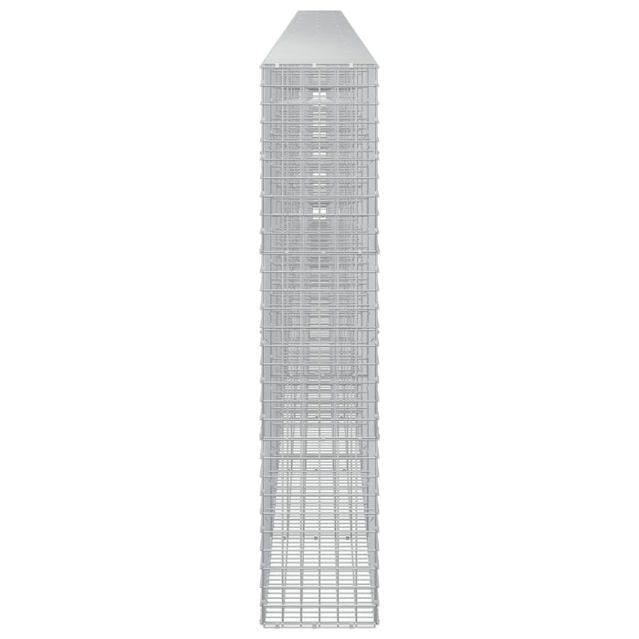 Gabion cu sârmă de 3,5 mm și plasă de 5x5 cm 1050x30x150 cm WALTI
