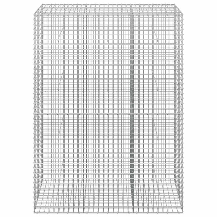 Gabion cu sârmă de 3,5 mm și plasă de 5x5 cm 150x30x200 cm WALTI