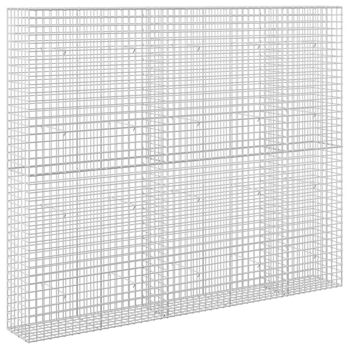 Gabion cu sârmă de 3,5 mm și plasă de 5x5 cm 250x30x200 cm WALTI