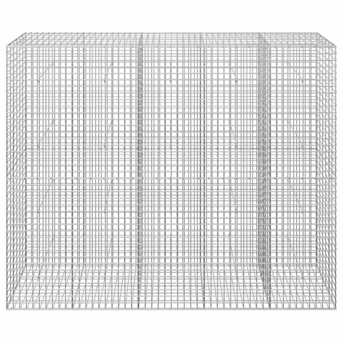 Gabion cu sârmă de 3,5 mm și plasă de 5x5 cm 250x30x200 cm WALTI
