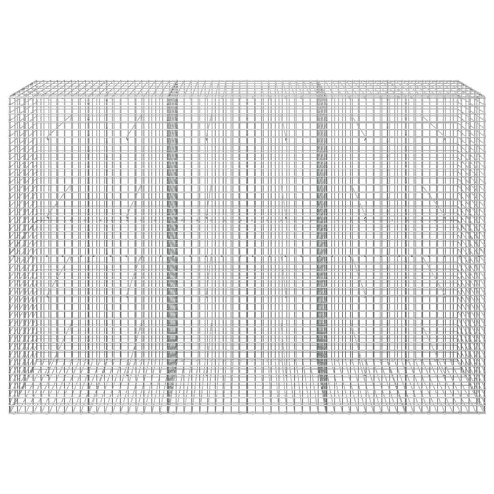 Gabion cu sârmă de 3,5 mm și plasă de 5x5 cm 300x30x200 cm WALTI