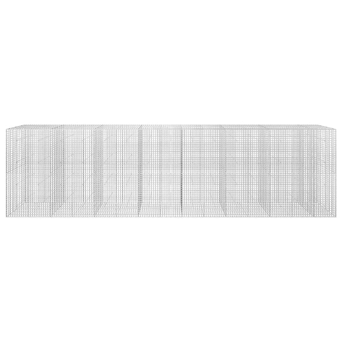Gabion cu sârmă de 3,5 mm și plasă de 5x5 cm 750x30x200 cm WALTI