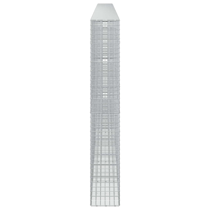 Gabion cu sârmă de 3,5 mm și plasă de 5x5 cm 750x30x200 cm WALTI