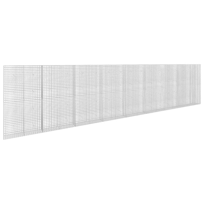 Gabion cu sârmă de 3,5 mm și plasă de 5x5 cm 850x30x200 cm WALTI