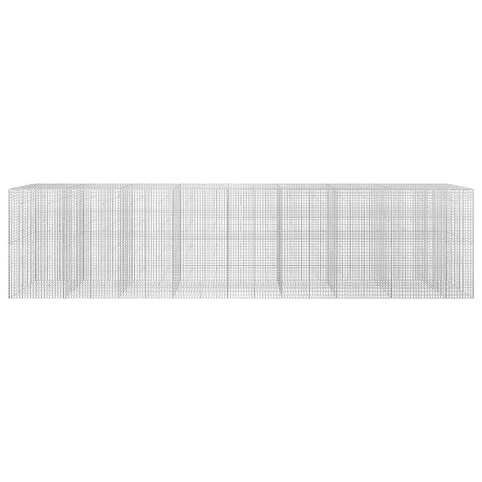 Gabion cu sârmă de 3,5 mm și plasă de 5x5 cm 850x30x200 cm WALTI