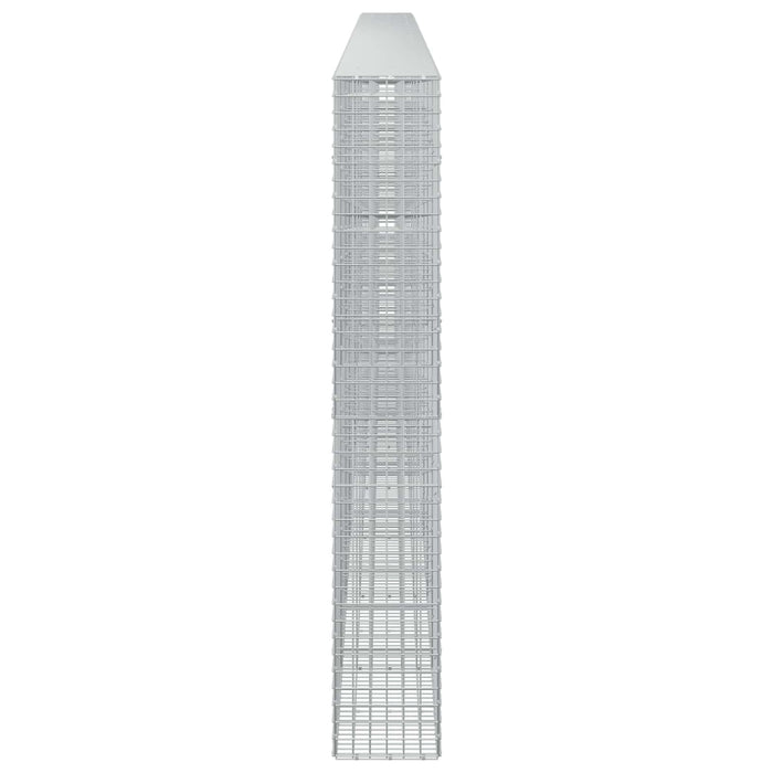 Gabion cu sârmă de 3,5 mm și plasă de 5x5 cm 850x30x200 cm WALTI