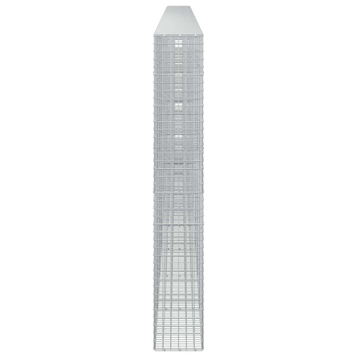 Gabion cu sârmă de 3,5 mm și plasă de 5x5 cm 900x30x200 cm - WALTI WALTI
