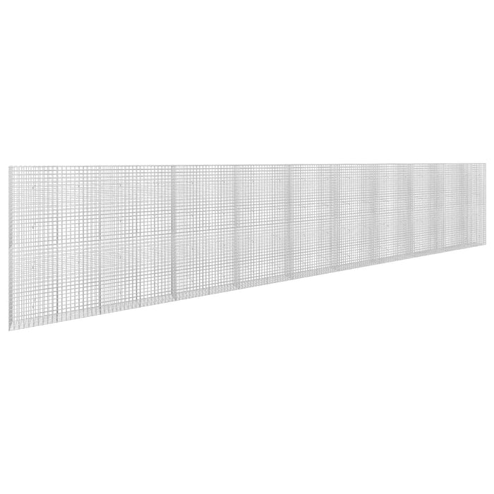 Gabion cu sârmă de 3,5 mm și plasă de 5x5 cm 950x30x200 cm WALTI